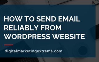 How to send email reliably from WordPress website