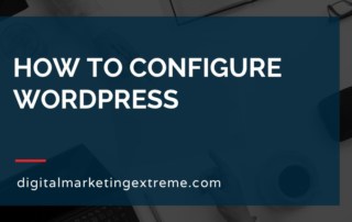 How to configure WordPress