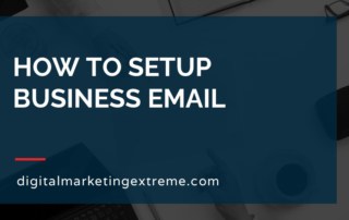 How to setup business email